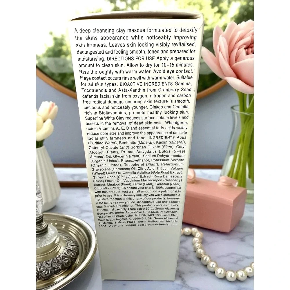 Grown‎ Alchemist Facial Masque Wheatgerm Ginkgo Cranberry 2.53oz New